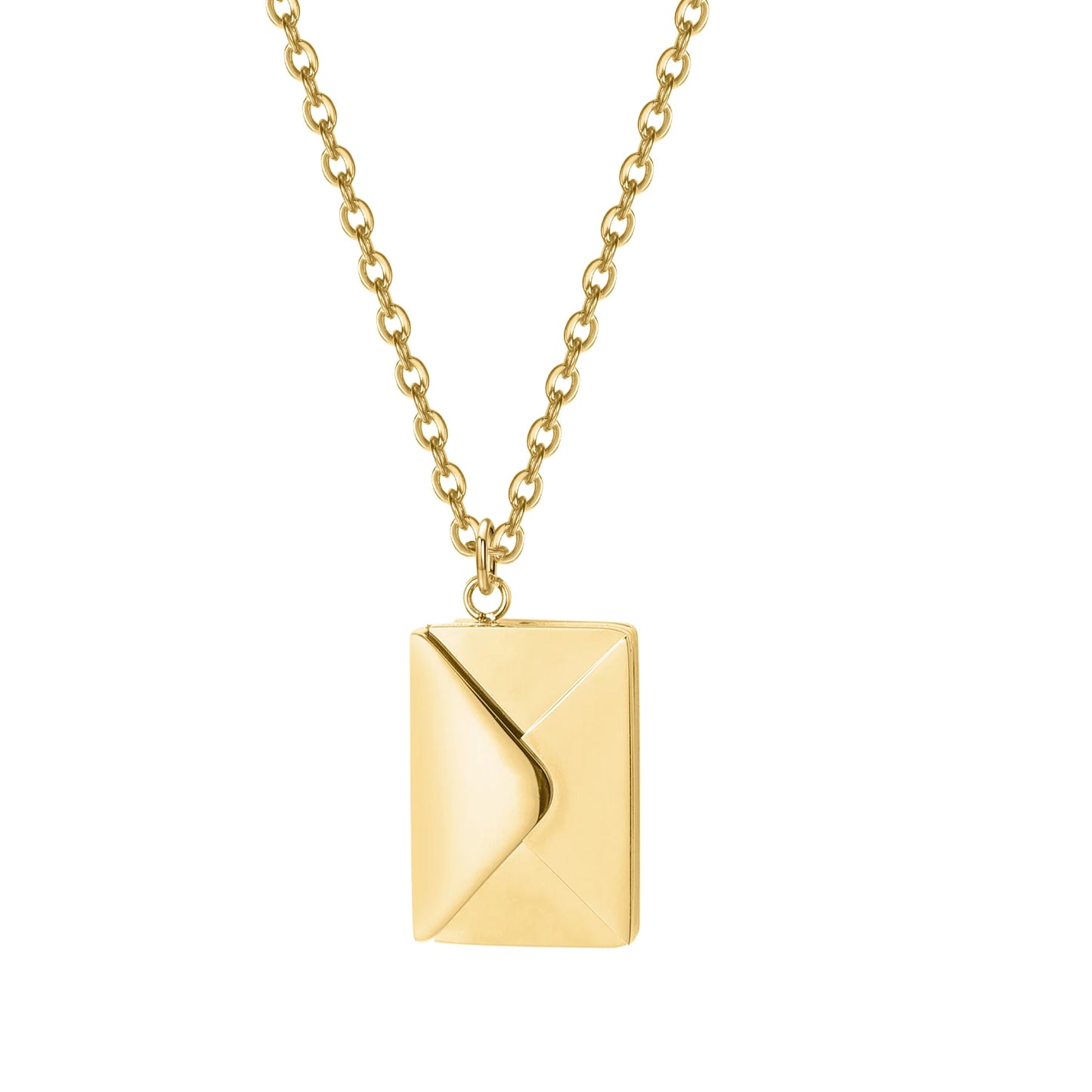 Personalized Custom Envelope Necklace