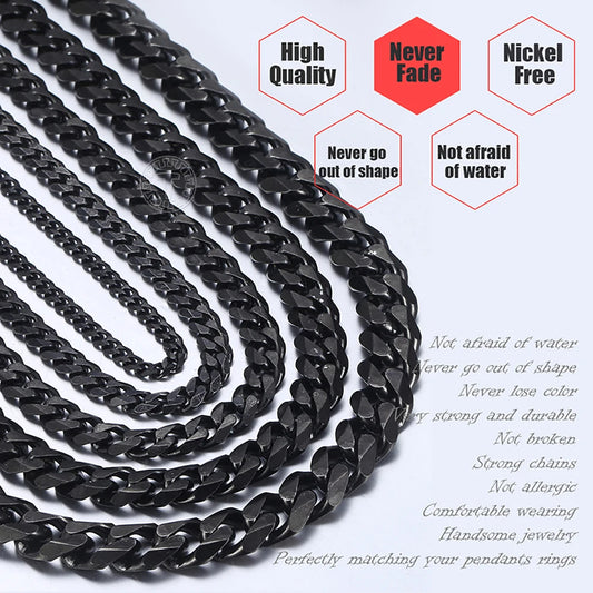 3-11mm Stainless Steel Necklace