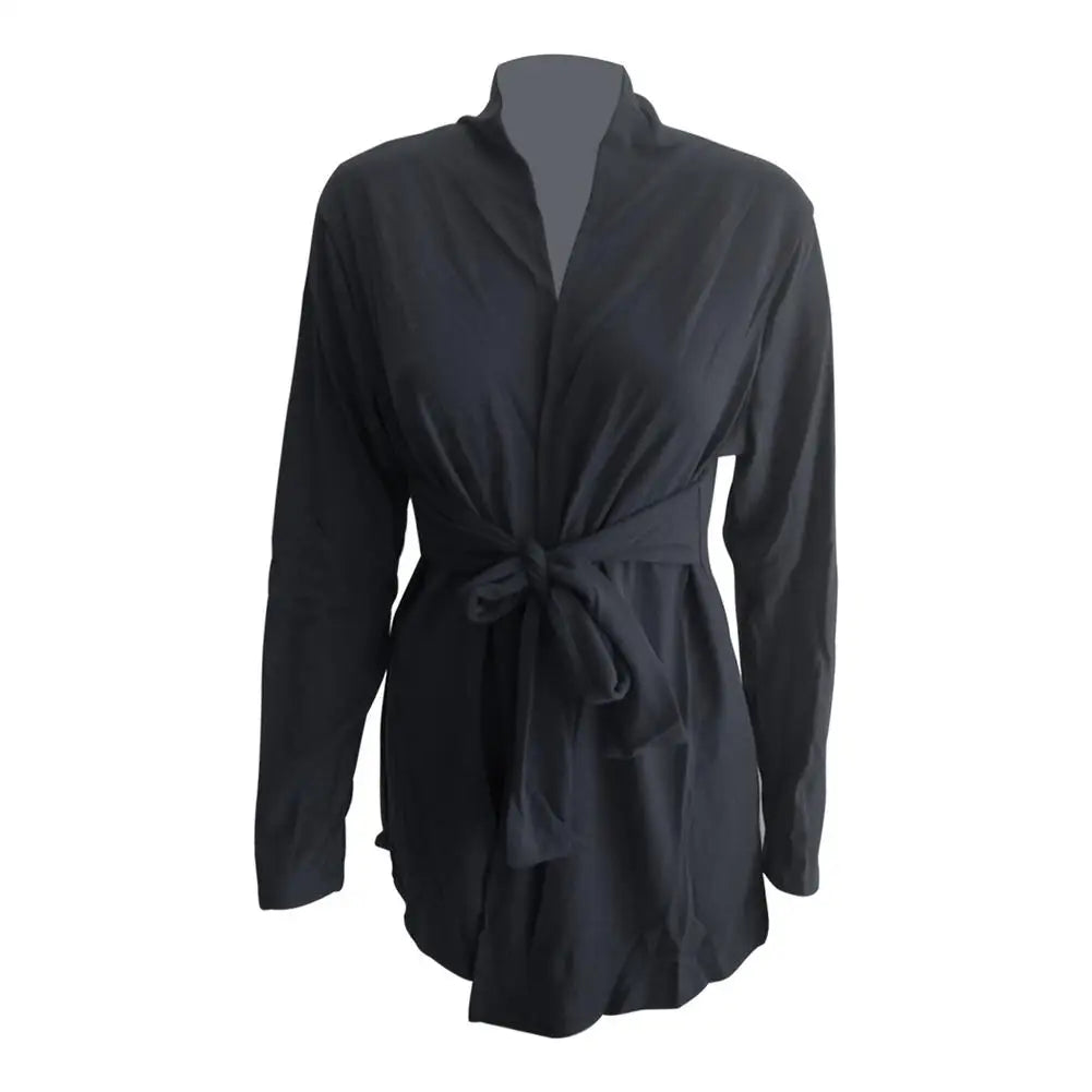 Womens Tie Waist Cardigan