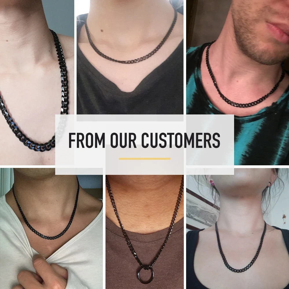 3-11mm Stainless Steel Necklace