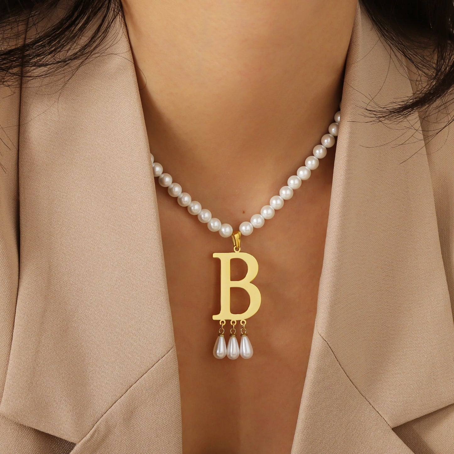 Customized Initial Pendant Luxury Jewelry