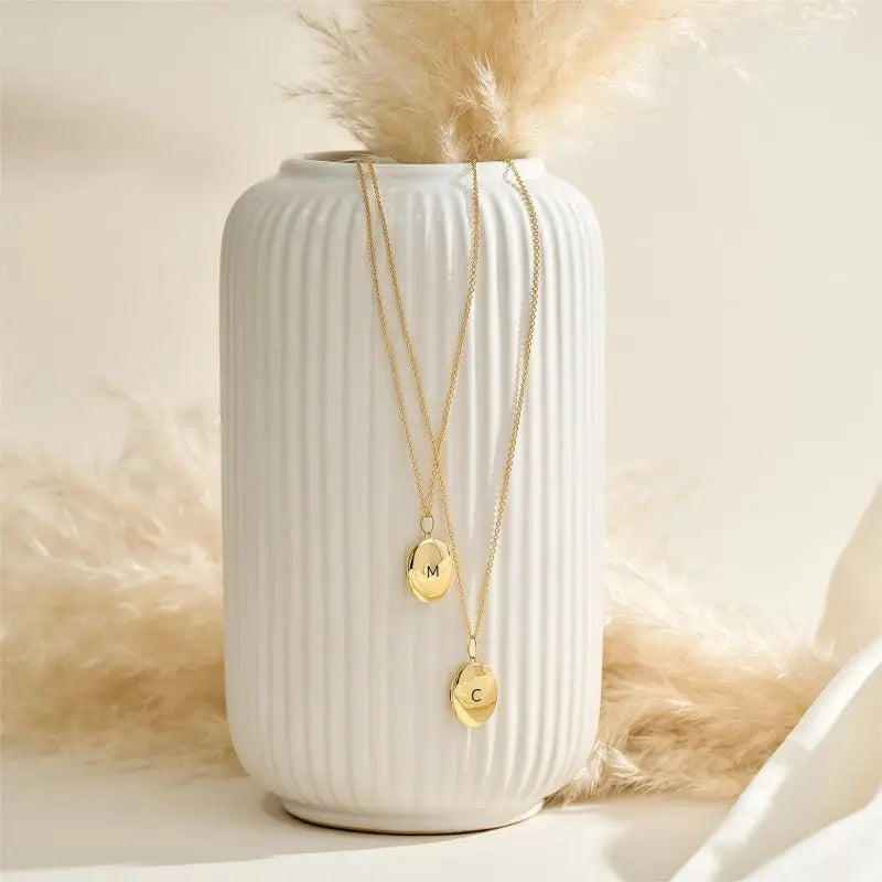 Personalized Custom Color Printed Photo Necklace