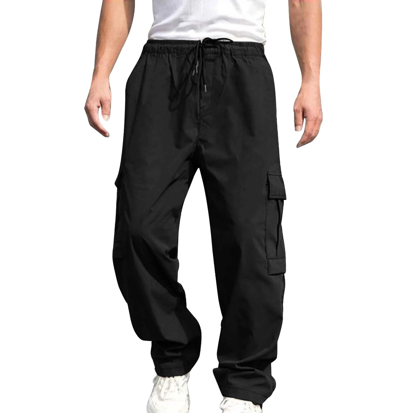 Men's Loose Cargo Long Pants