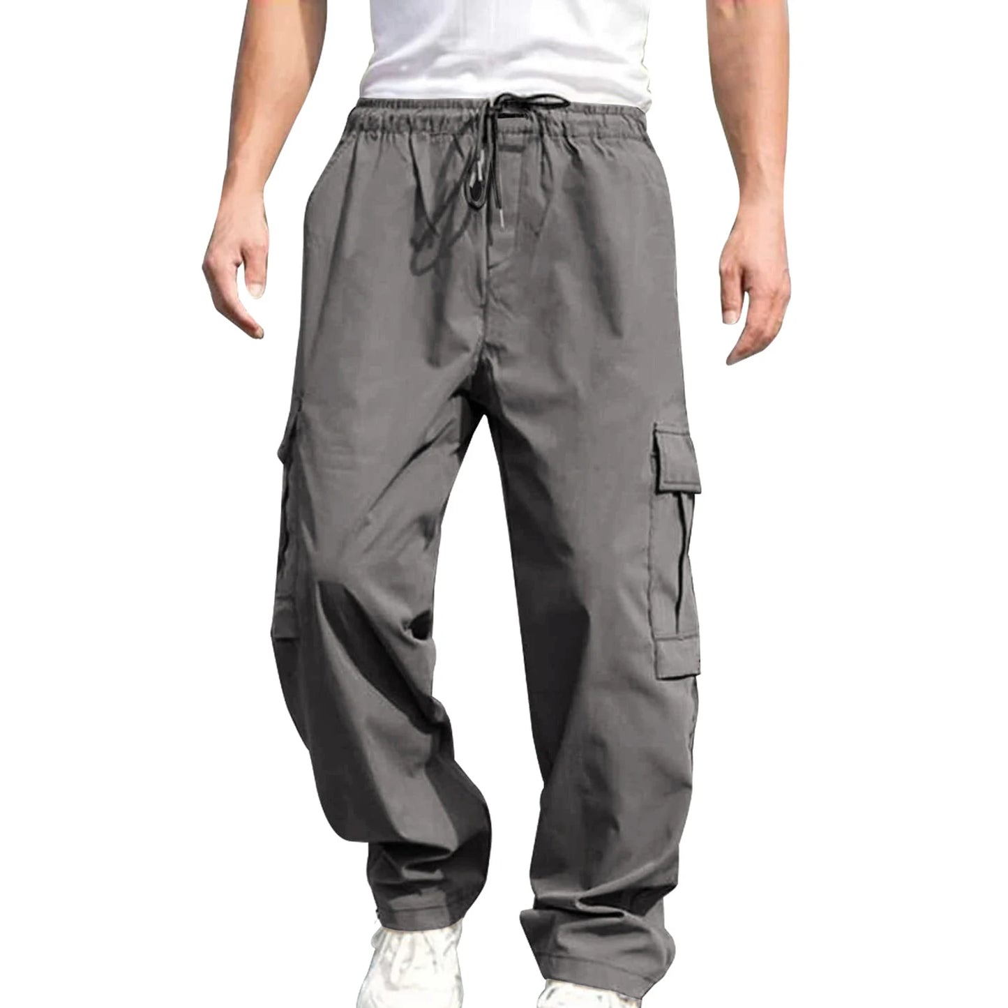 Men's Loose Cargo Long Pants