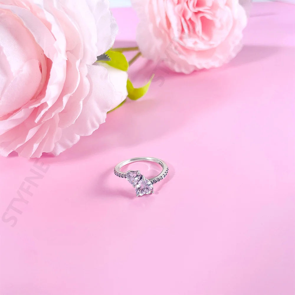 Women 925 Sterling Silver Universe Dewdrop