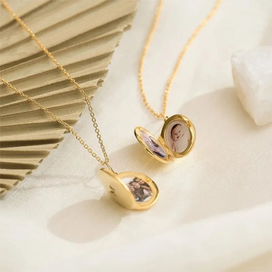 Personalized Custom Color Printed Photo Necklace
