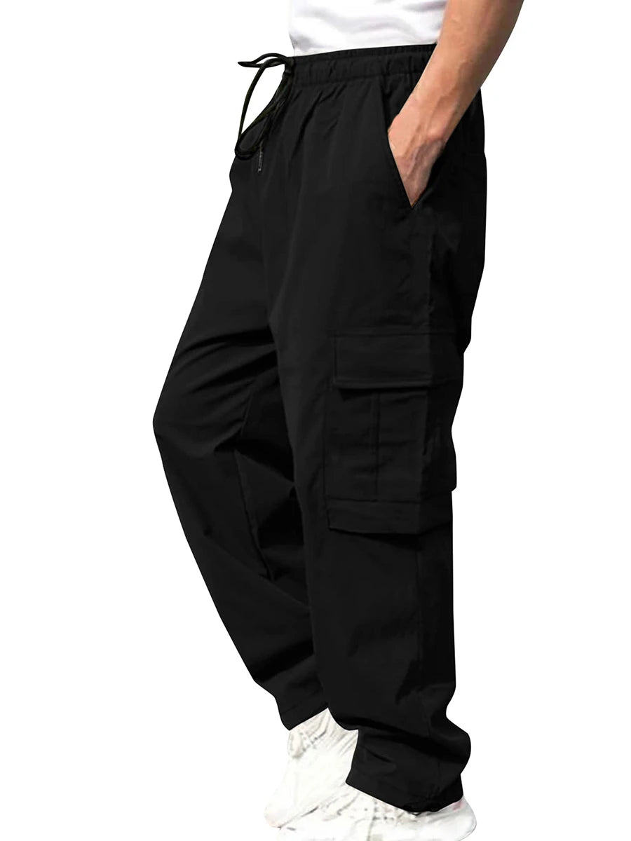 Men's Loose Cargo Long Pants