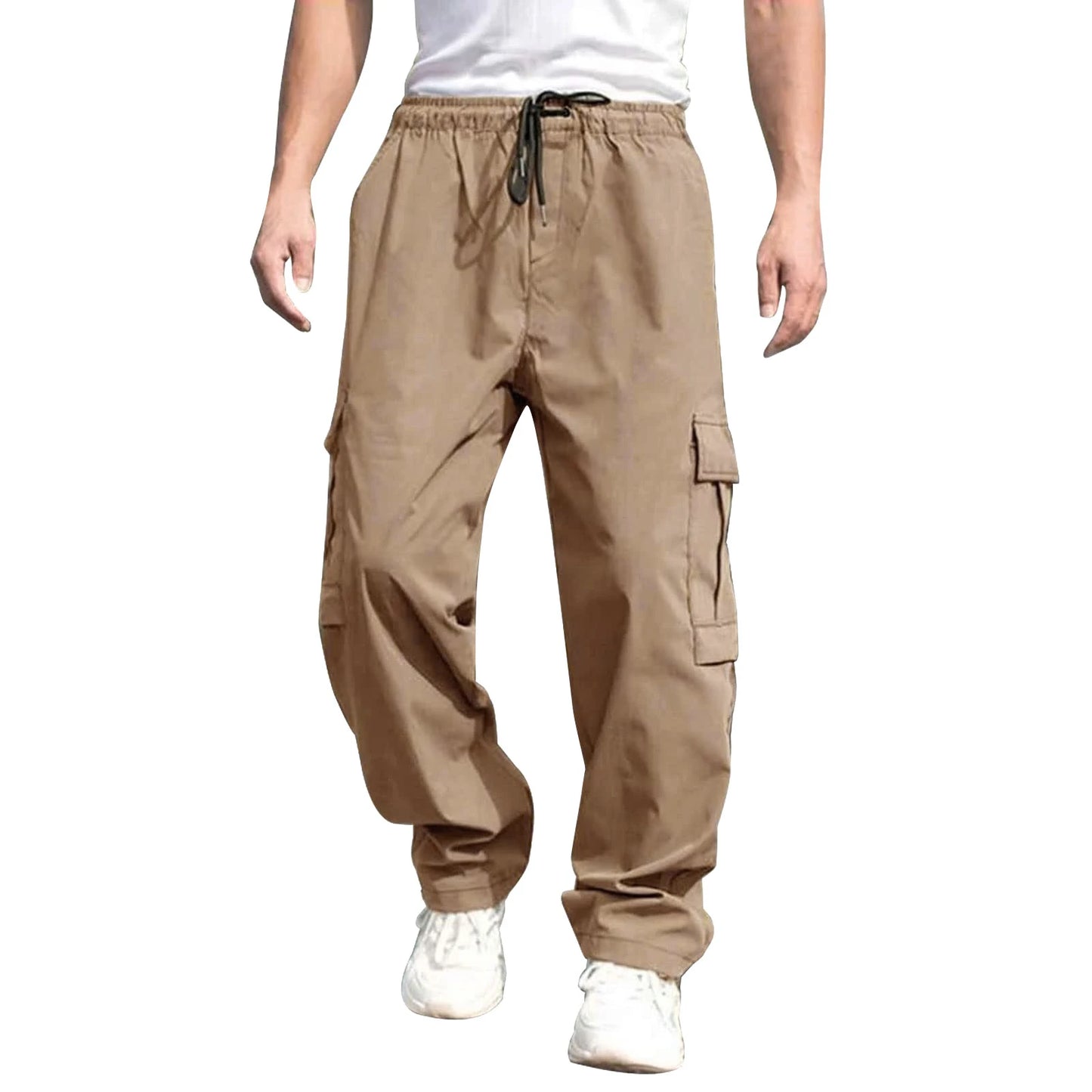 Men's Loose Cargo Long Pants