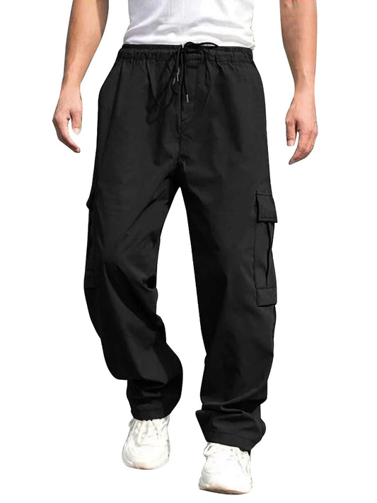 Men's Loose Cargo Long Pants