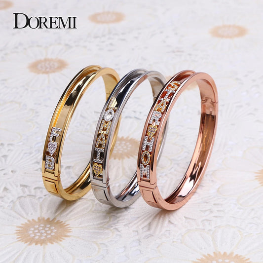 DOREMI DIY Zirconia Letters