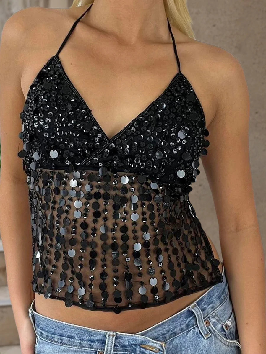 Women s V-Neck Sleeveless Blouse
