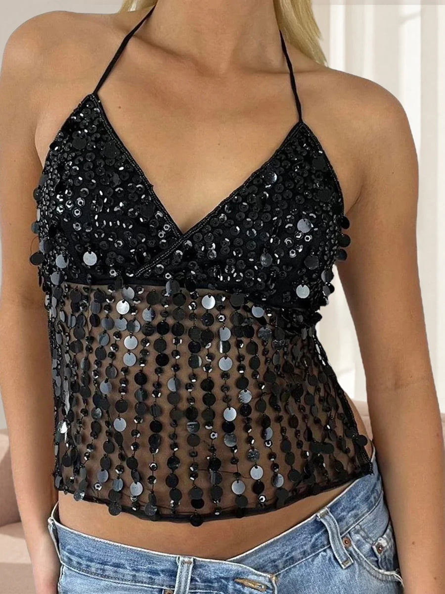 Women s V-Neck Sleeveless Blouse