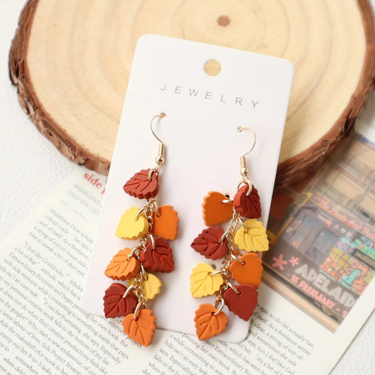 Elegant Leaf Earrings for Women